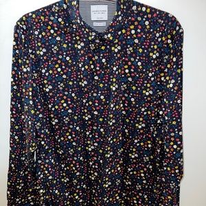 Florally Button Up